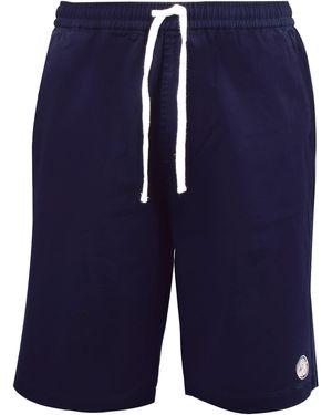 Pretty Green Casual Woven Tracksuit Shorts - Blue