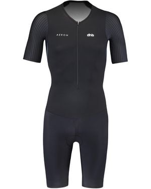 Dhb Aeron Short Sleeve Triathlon Suit - Black