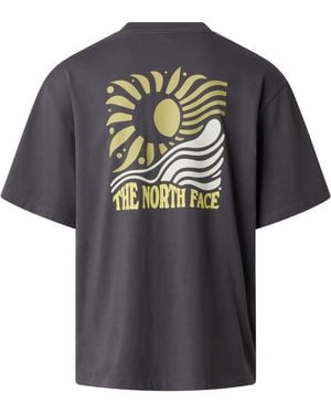 The North Face Tnf Sun Graphic Oversize T-Shirt - Black