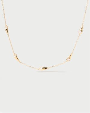 Pdpaola Becca Necklace - Metallic