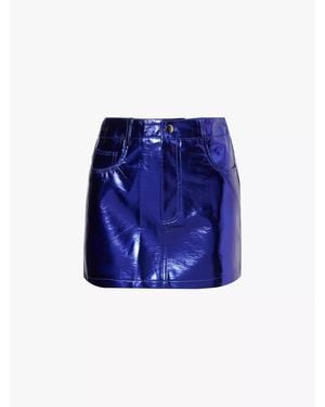 Amy Lynn Mini Skirt - Blue