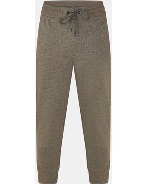 BOSS Closed Hem Fleece Joggers - Grey