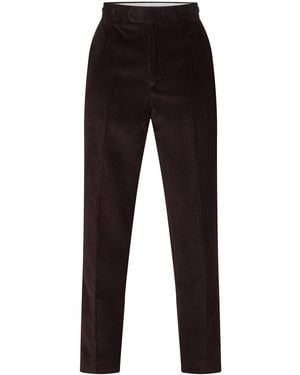 Without Prejudice Norton Cotton Cord Slim-Fit Suit Trousers - Blue