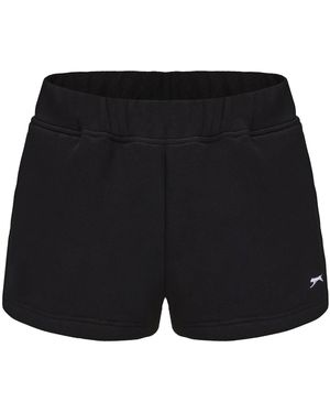Slazenger 1881 Fleece Shorts - Black