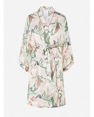 CCDK Kimono Dressing Gown - White