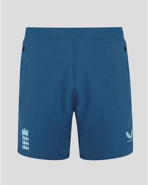 Castore 26/27 England Cricket Performance Shorts - Blue