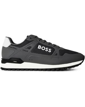BOSS Parkour Runners, Modern Athletic Design - Black