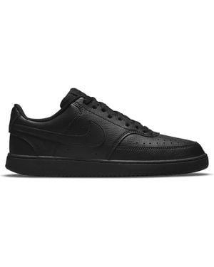 Nike Court Vision Low Trainers - Black
