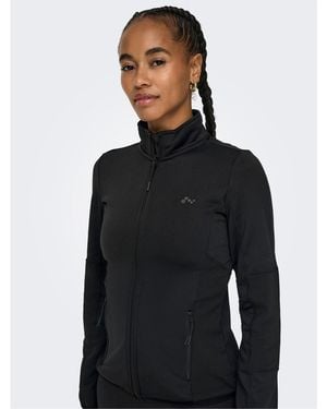 Only Play High Neck Softshell Jacket - Black