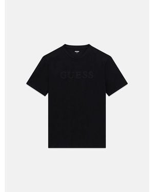 Guess Prat Cn Short Sleeve T-Shirt - Black