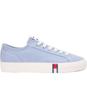 Tommy Hilfiger Canvas Trainers - Blue
