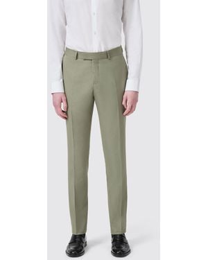 Twisted Tailor Ellroy Slim Fit Trousers - Grey