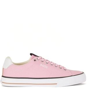 BOSS Aiden Tenn Cv 10242000 01 Low-Top Trainers - Pink