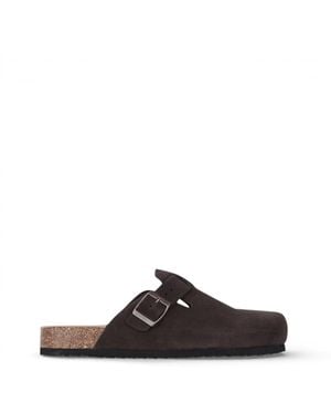 Jack Wills Mule Sandals - Brown