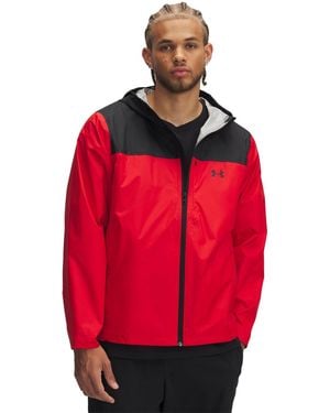 Under Armour Cloudstrike Waterproof Jacket - Red