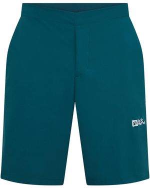 Jack Wolfskin Jwolfskin Prelight Fleece Jogger Shorts - Blue