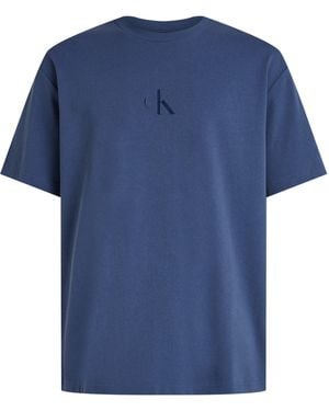 Calvin Klein Short Sleeve T-Shirt - Blue