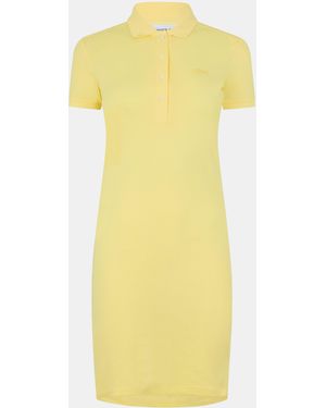 Lacoste Polo Dress - Yellow
