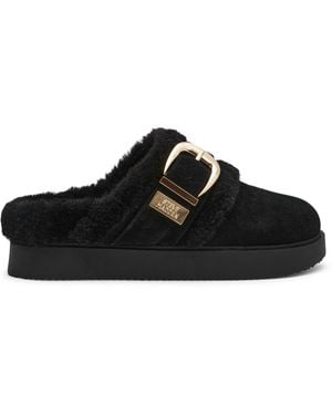 Steve Madden Cosy Up Flat Mule - Black