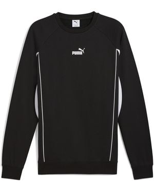 PUMA Sport Crew Fl Sweatshirt - Black