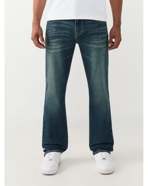 TRUE RELIGION Straight Leg Jeans - Blue