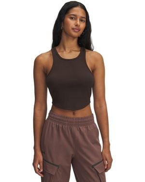 Under Armour Rival Rib Vest - Brown