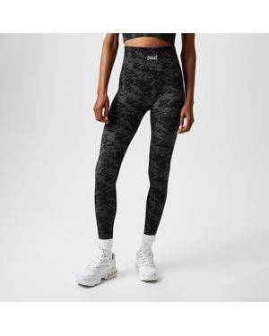 Everlast High Rise Camo Seamless Leggings - Black