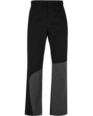 Off-White c/o Virgil Abloh Slim Fit Trousers - Black