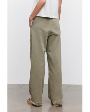 Velvet By Graham & Spencer Precision Cut Tailored Trousers - Grey
