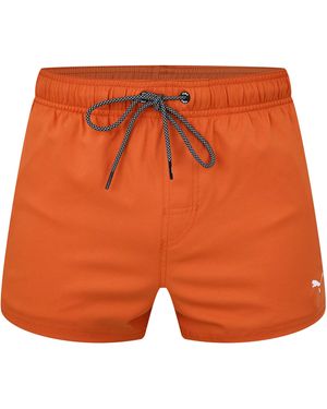 PUMA Logo Shorts - Orange