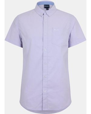 Bench Short-Sleeve Plain Shirt - Purple