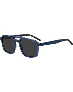 HUGO Sun Round Sungls Sn63 - Blue
