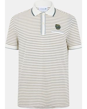 Lacoste Short-Sleeve Polo Shirt - Grey