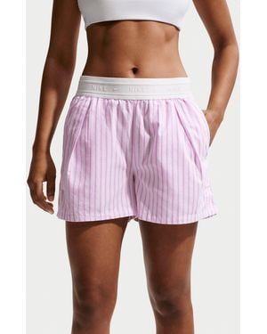 Nike Woven Tracksuit Shorts - Pink