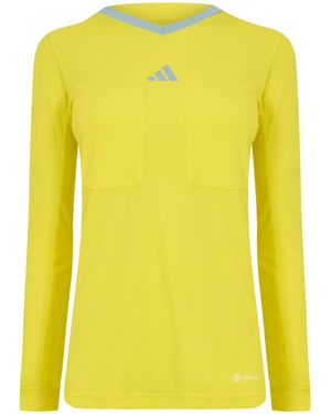 adidas Ref 22 Jersey Ls - Yellow