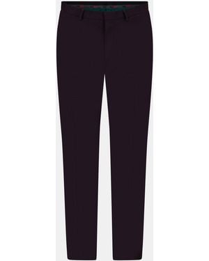 HUGO Tailored Fit Suit Trousers - Blue