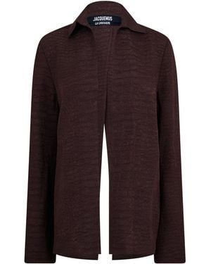 Jacquemus The Notte Shirt - Purple