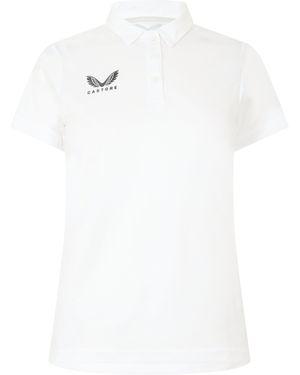 Castore Short Sleeve Polo Shirt - White