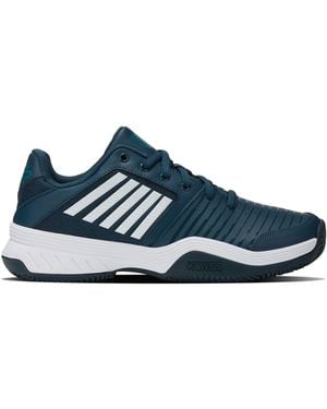 K-swiss Court Express Hb Clay Court Lace Up Tennis Shoes - Blue
