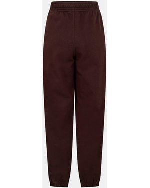Calvin Klein Ckj Mono Closed Hem Fleece Joggers - Purple