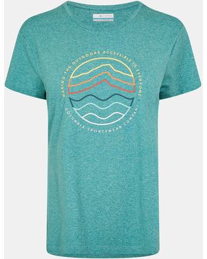 Columbia Sloan Ridge T-Shirt - Blue