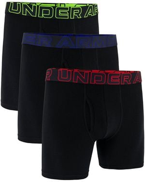 Under Armour Logo Boxers 3-Pack - Black