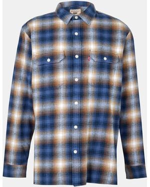 Levi's Jackson Worker Check Shirt - Blue