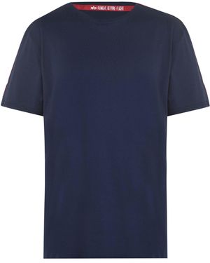 Alpha Industries Rbf Tape T-Shirt - Blue