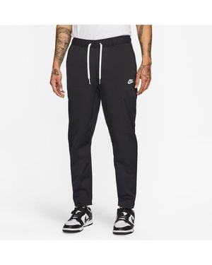 Nike Club Woven Tapered Joggers - Black