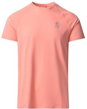 Gym King Energy Short-Sleeve Crew-Neck Muscle-Fit T-Shirt - Pink