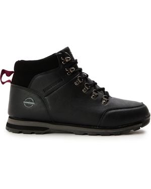 Lambretta Everett Hiker Rugged Boots - Black