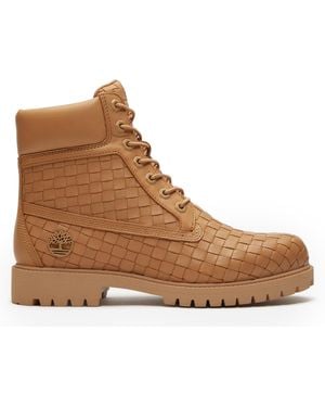 Timberland Textured Premium 6-Inch Boot For - Brown