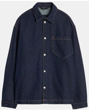 7 For All Mankind Denim Overshirt - Blue