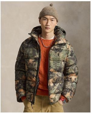 Polo Ralph Lauren Polo Camo Puffer - Brown